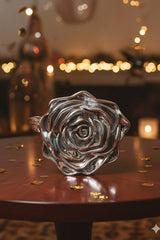 The Rose Silver Clutch