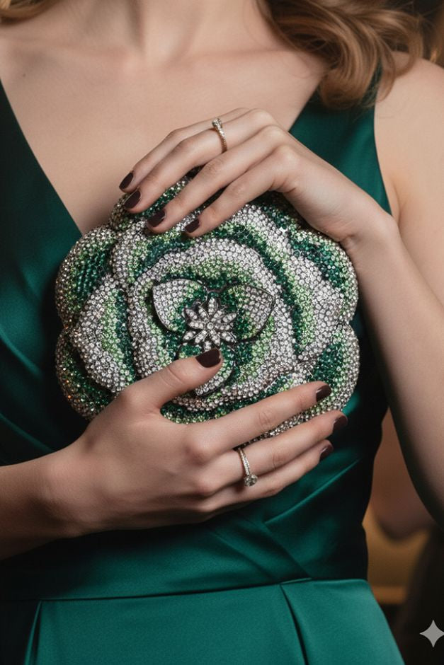 Floral Multicolor Clutch