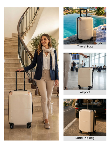 Decembers Set of 2 Luggage (Medium + Large)