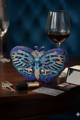 Butterfly Multicolor Clutch