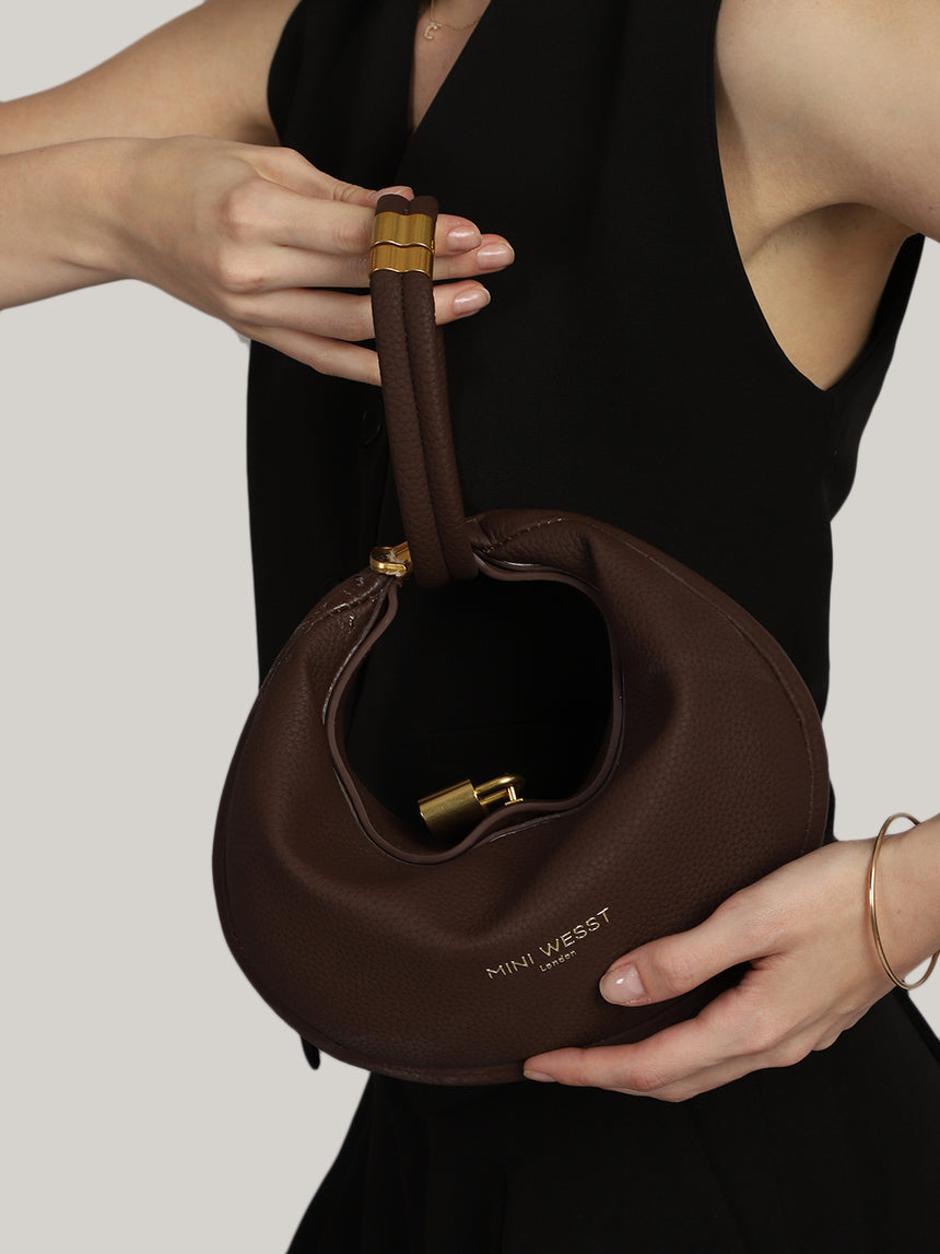 The Moon 4 Ways Brown London Handbag