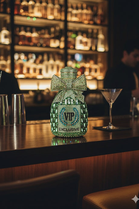 Champagne Vip Multicolor Clutch