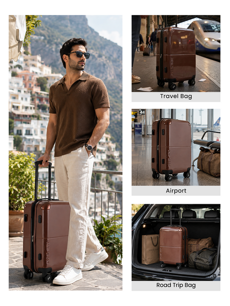 Decembers Set of 2 Luggage (Medium + Large)