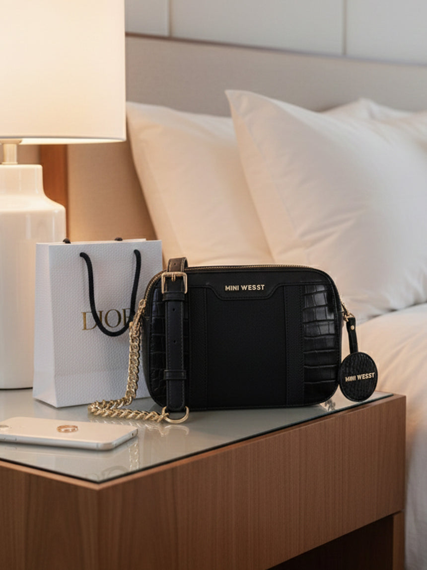 Milano Black London Crossbody