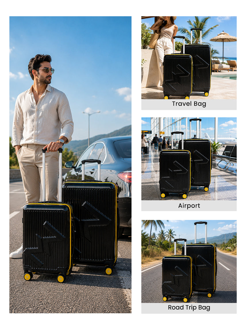 MW London 2.0 Set of 2 Luggage(Medium + Large)