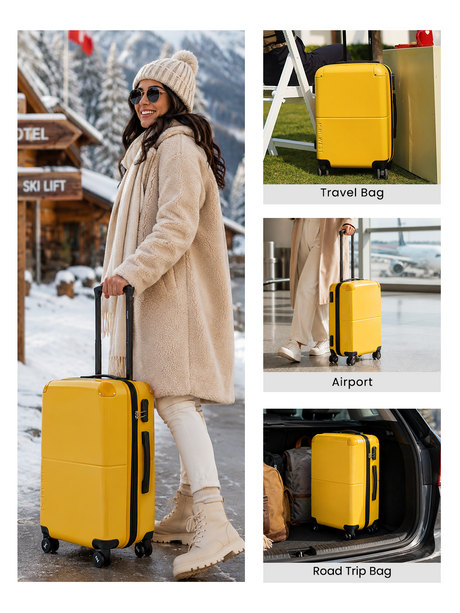 Decembers Set of 2 Luggage (Small + Medium)