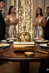 L' Amour Golden Clutch