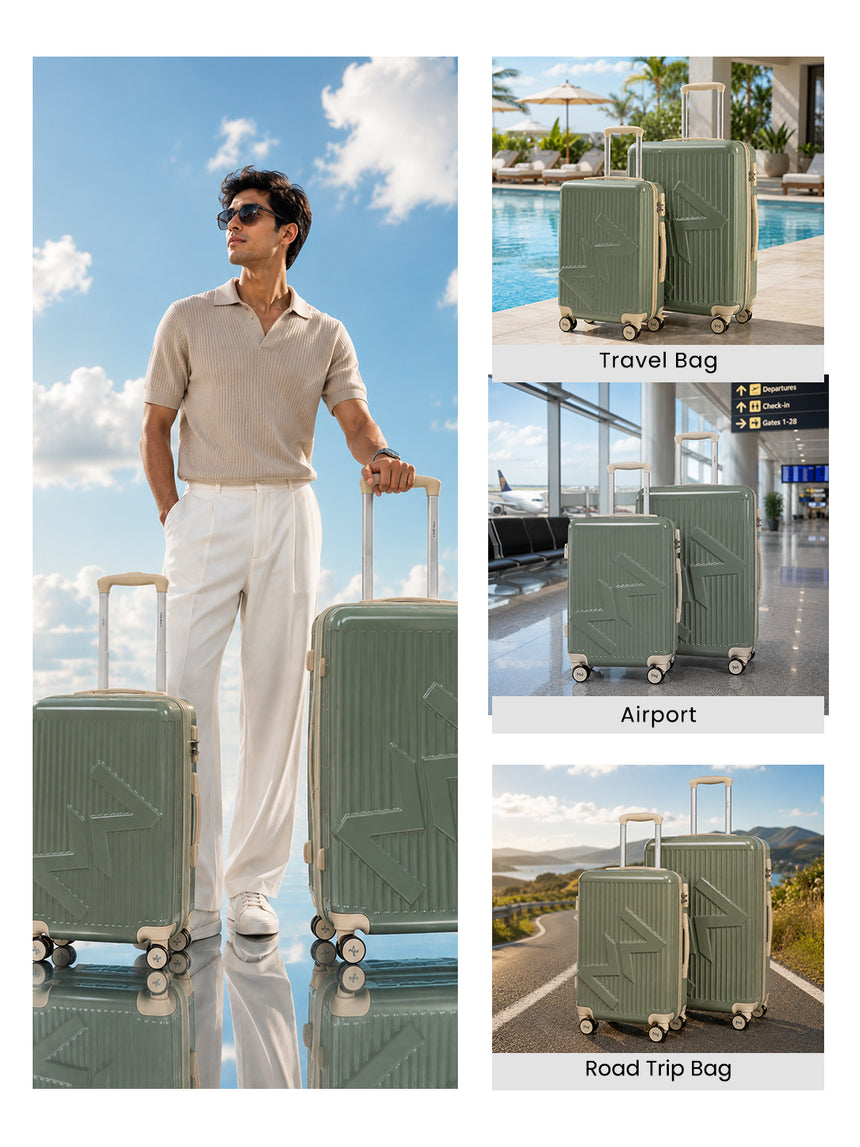 MW London 2.0 Set of 2 Luggage(Small + Large)