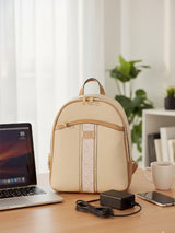 Noha Luxury Gold London Backpack
