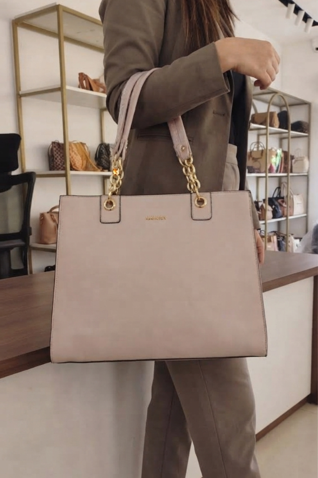 Madison 2.0 White Tote