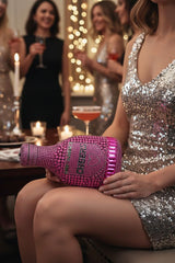 Champagne Multicolor Clutch