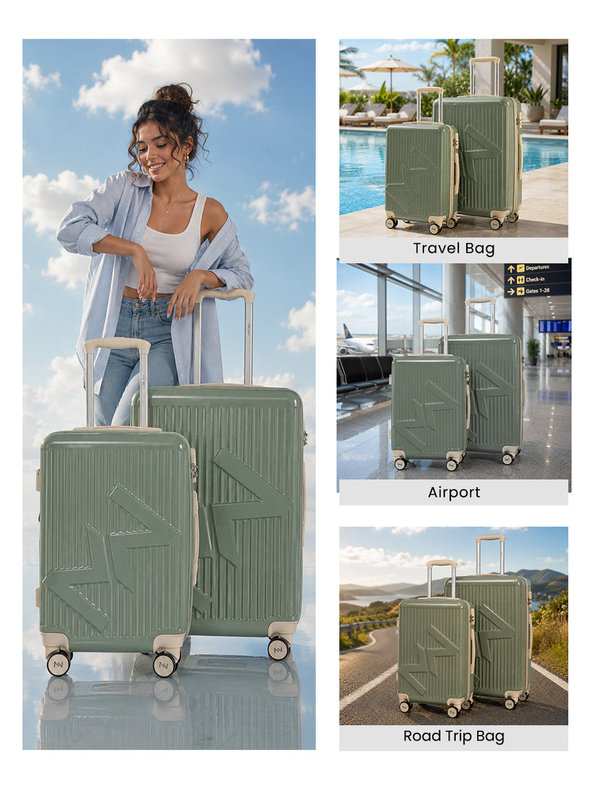 MW London 2.0 Set of 2 Luggage(Small + Medium)