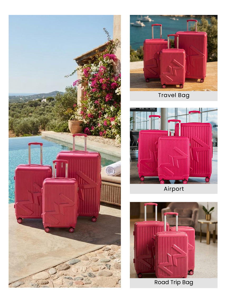 MW London 2.0 Set of 3 Luggage(Small + Medium + Large)