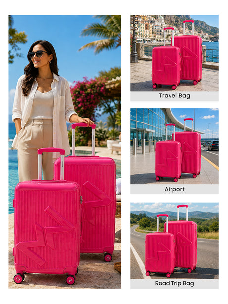 MW London 2.0 Set of 2 Luggage(Medium + Large)