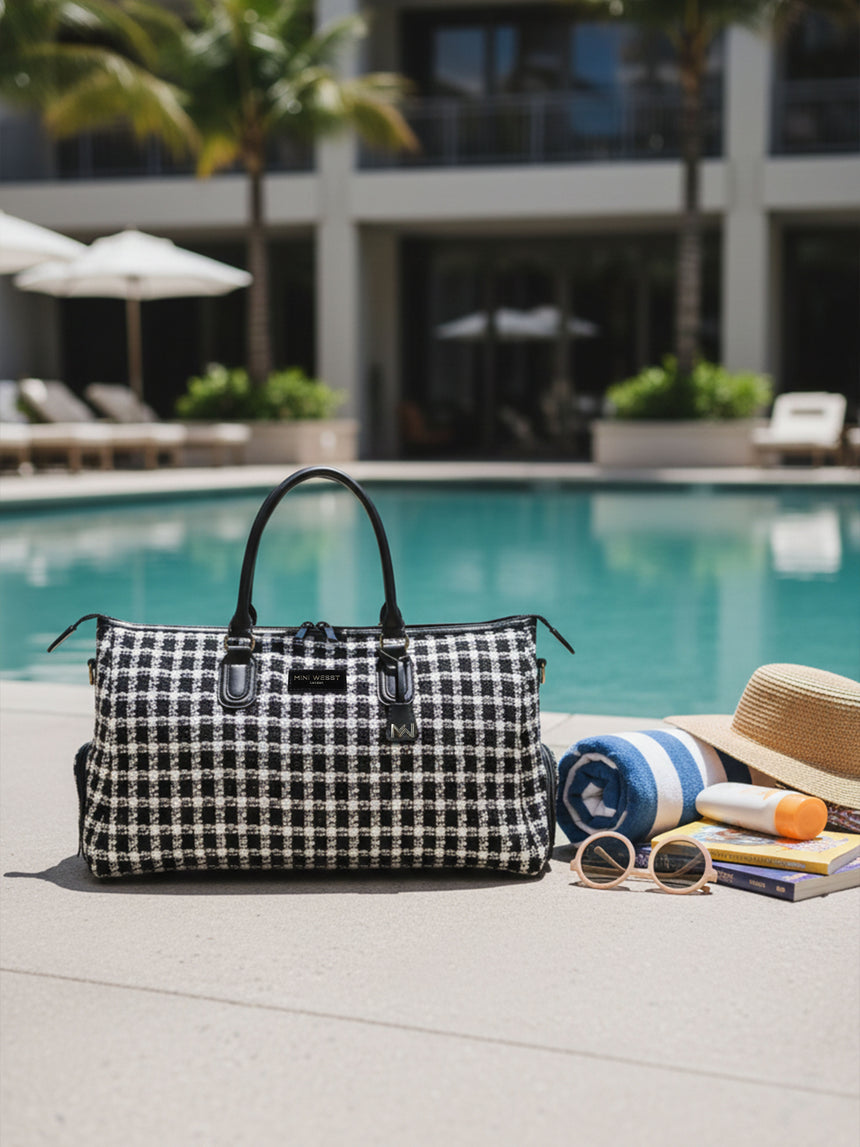 Wall Street Black London Duffle Bag