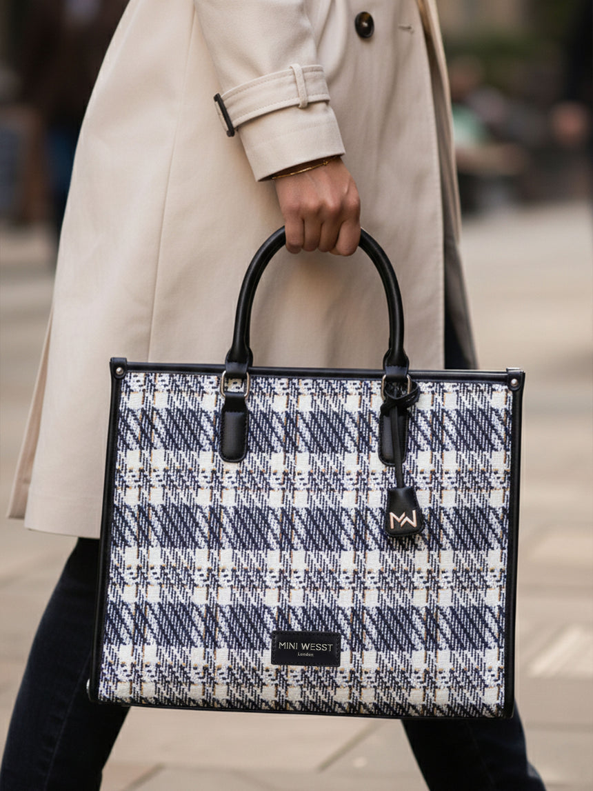 Times Square Luxury Printed London Tote