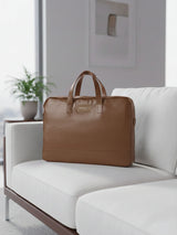 Burbon Whiskey Brown London Laptop Bag