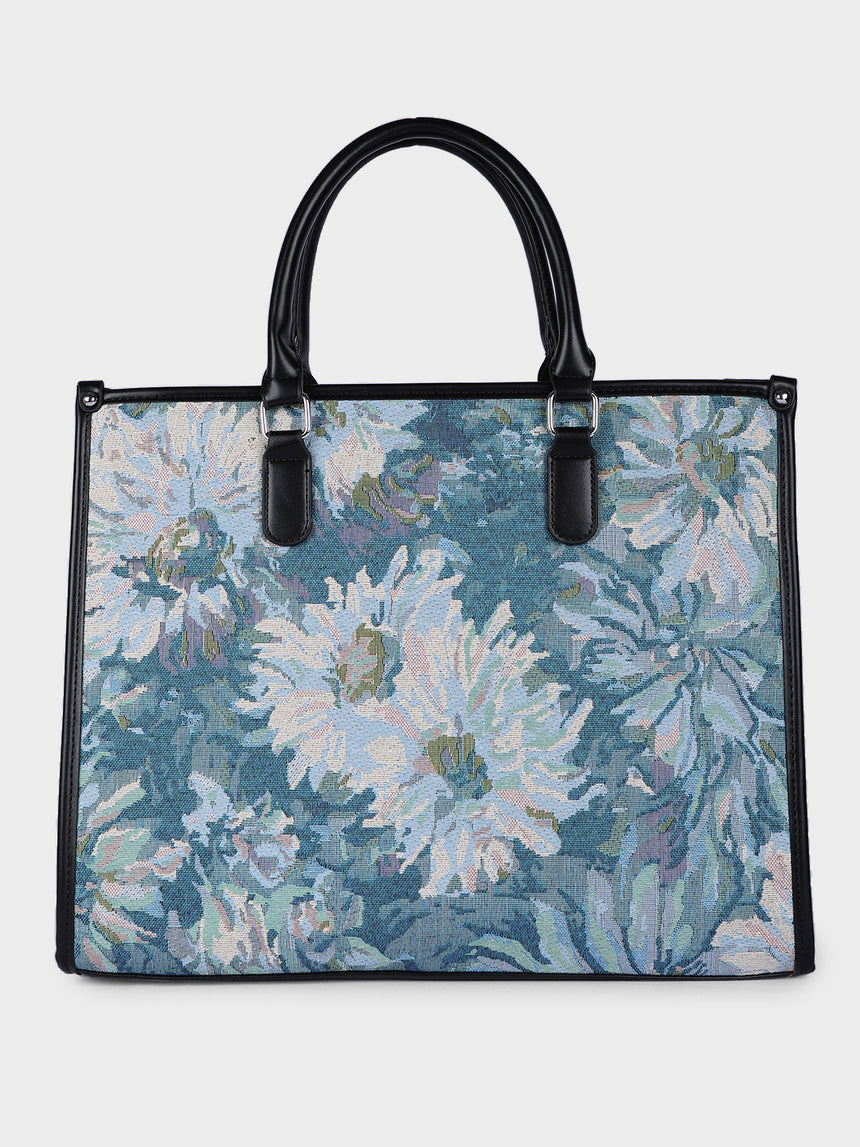 Times Square Luxury Printed London Tote