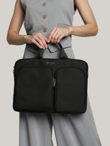 Cairo Luxe Black London Laptopbag