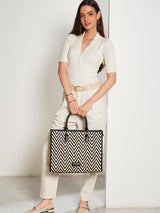 Times Square Luxury Printed London Tote