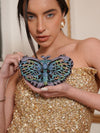 Butterfly Multicoloured Clutch