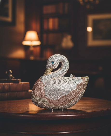Swan Multicolor Clutch