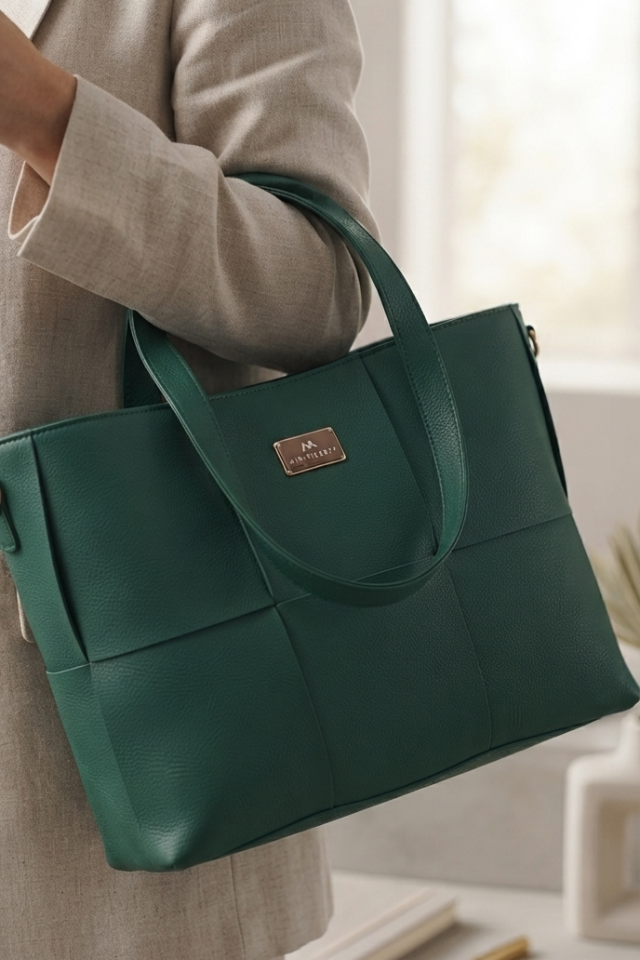 Executive Green Tote Bag