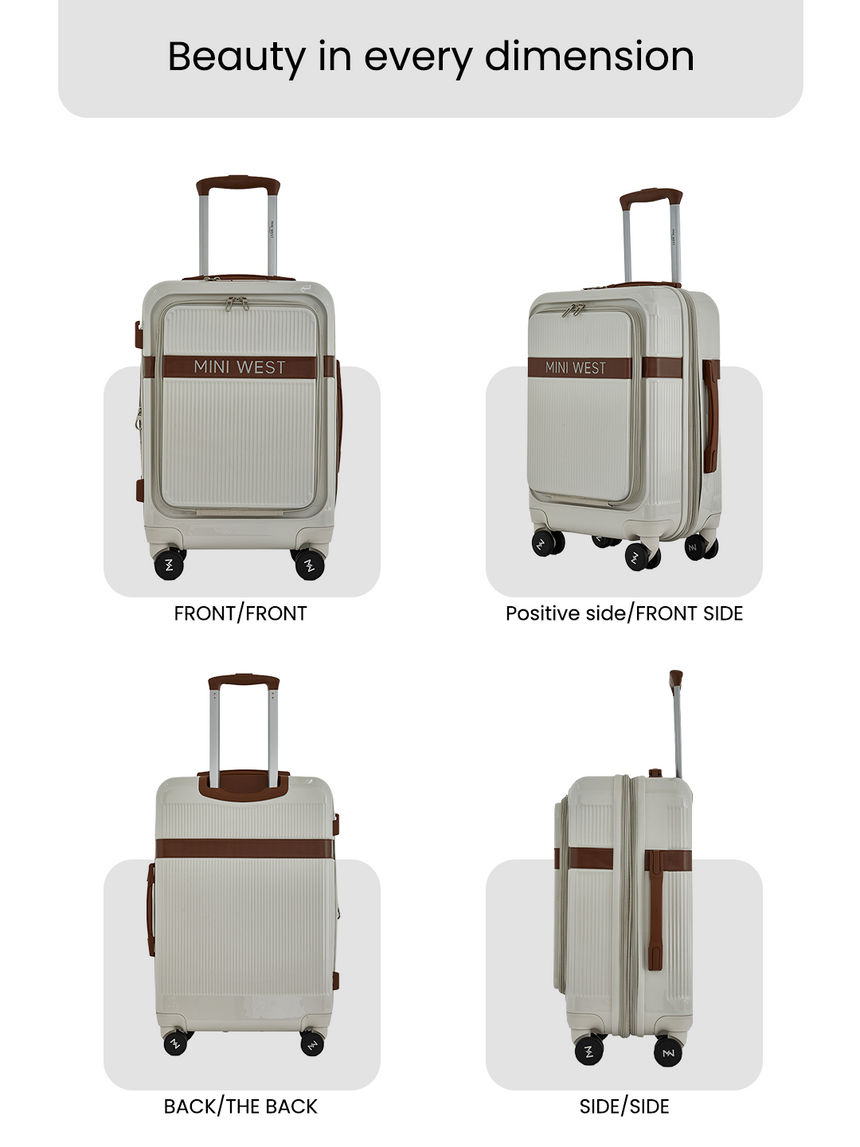 Melbourne Set of 3 luggage (Small + Medium + Large)