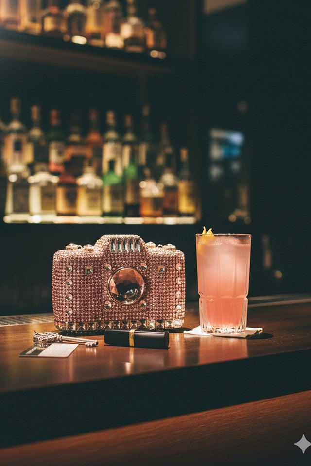 Camera Multicolor Clutch