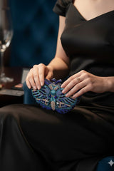 Butterfly Multicolor Clutch