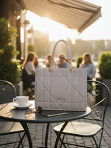 Jade Warrior White Tote