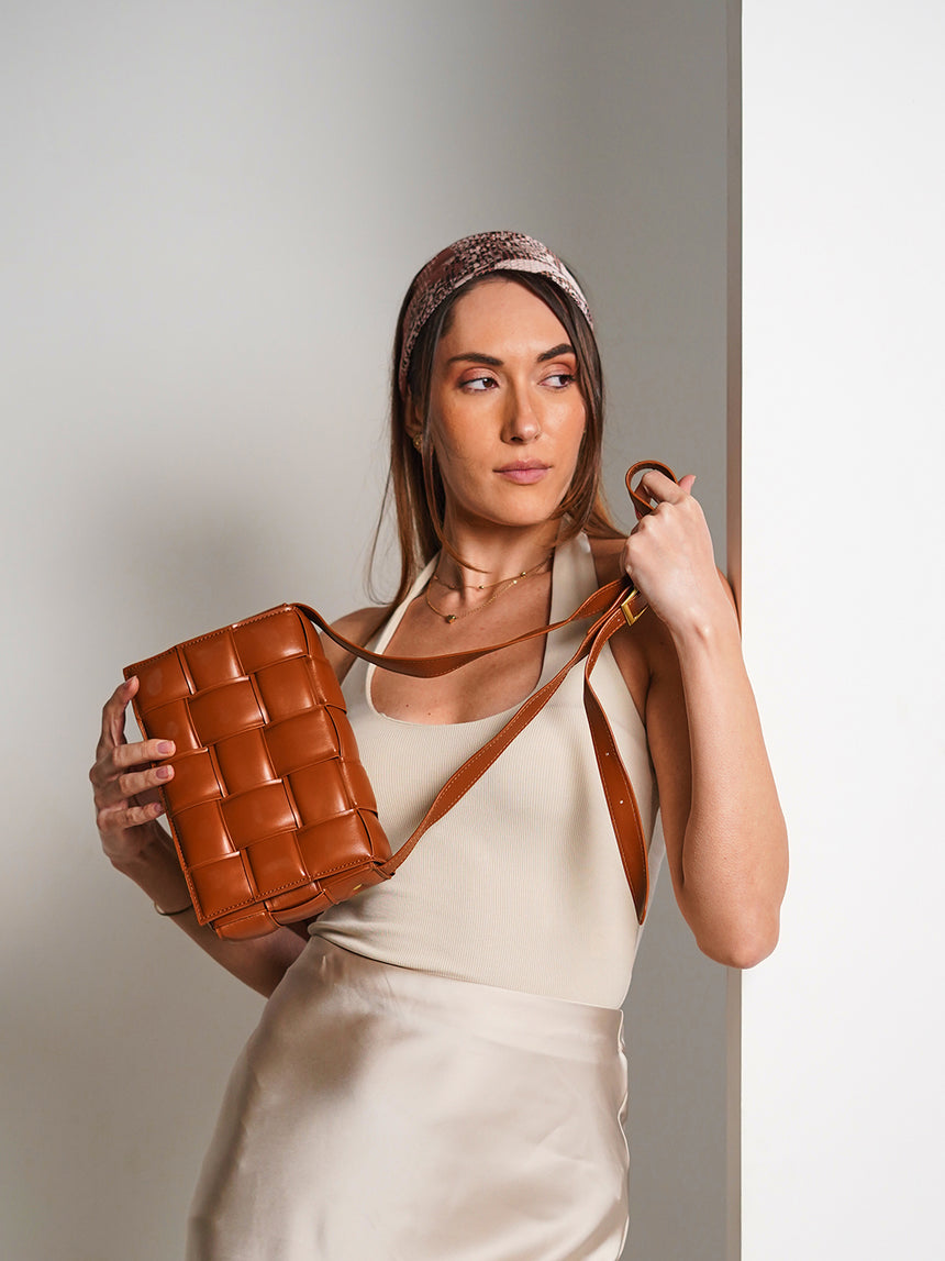 Lebanon Brown London Sling Bag