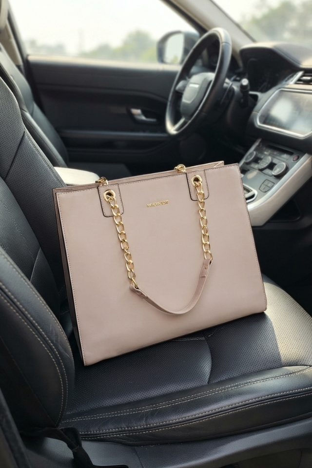Madison 2.0 White Tote