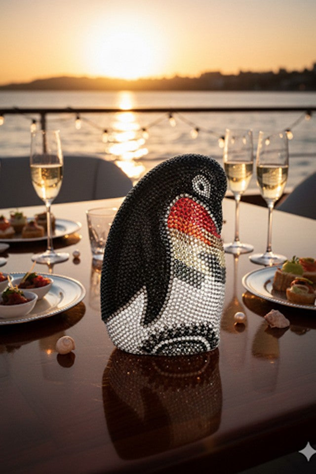 Penguine Multicolor Clutch