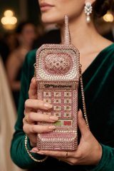 Phone Multicoloured Clutch