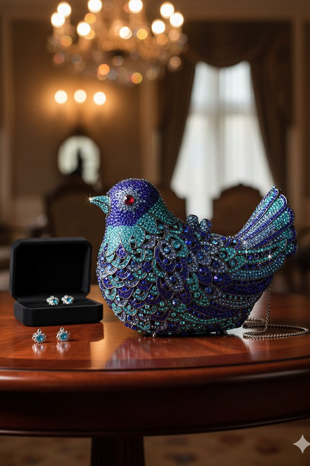 Birdie Multicolor Clutch