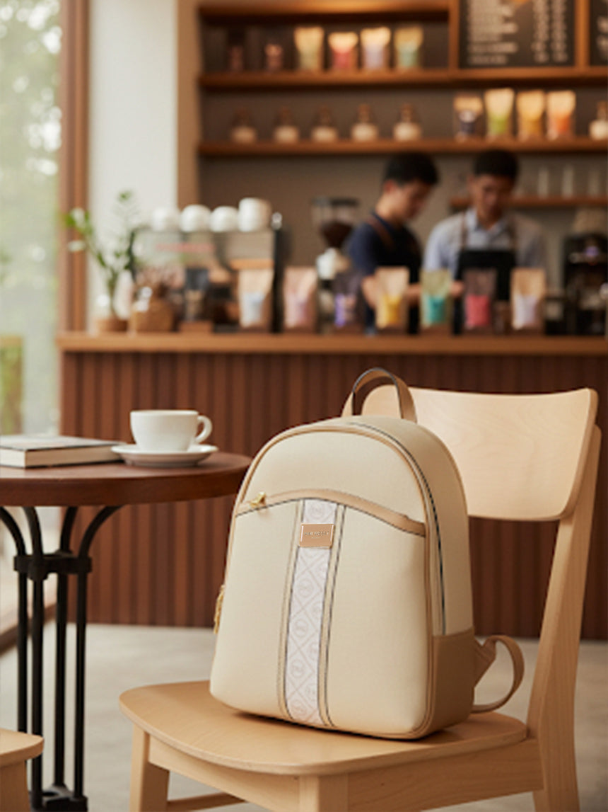 Noha Luxury Gold London Backpack