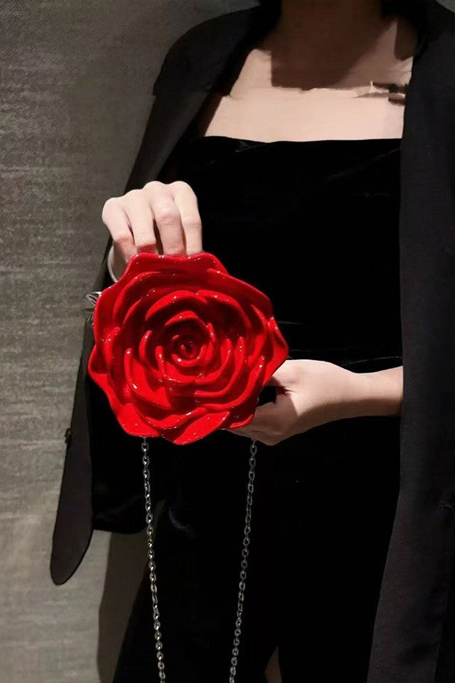 The Rose Red Clutch