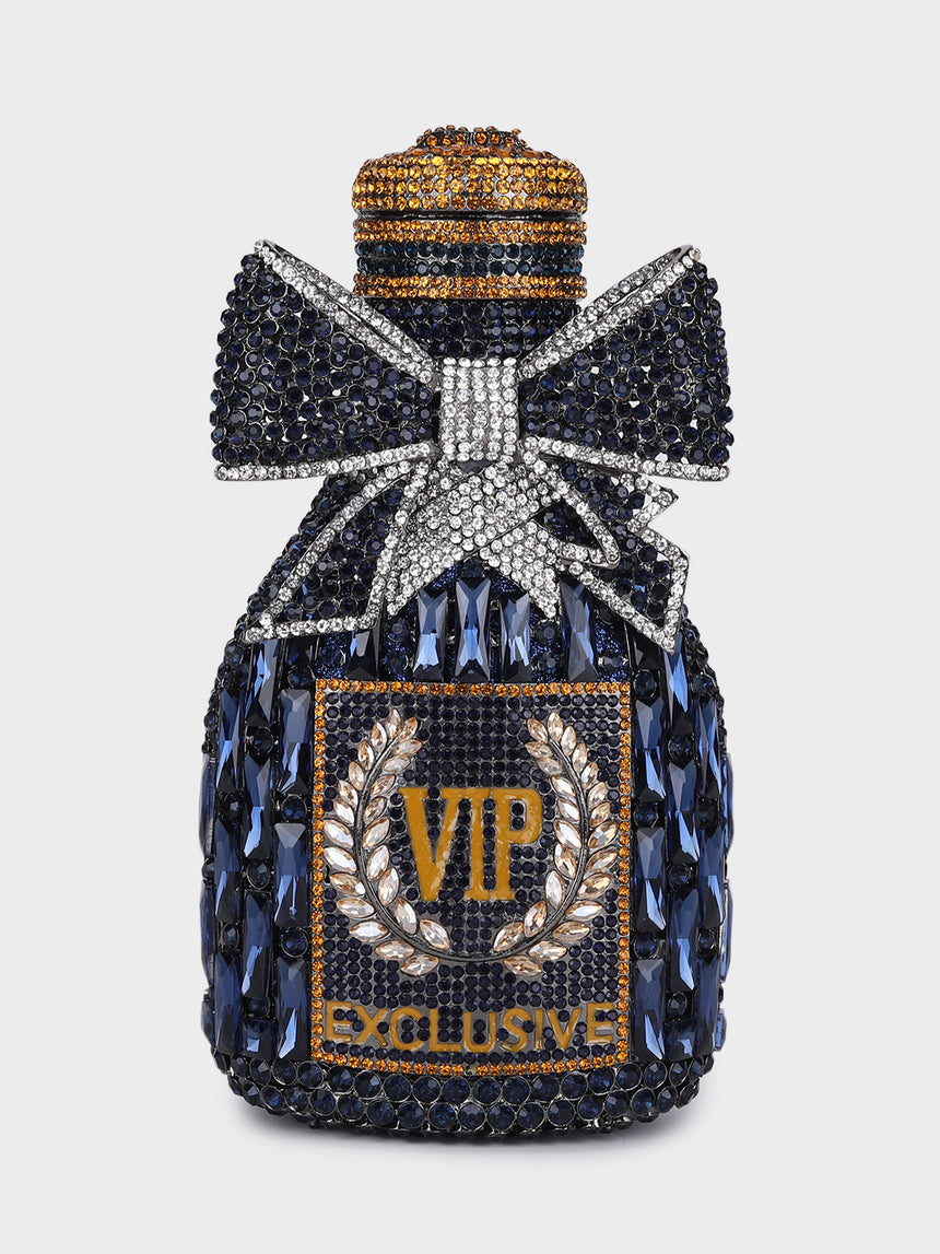 Champagne Vip Multicolor Clutch