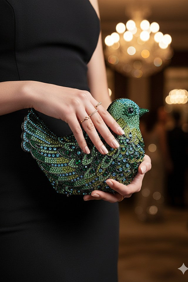 Birdie Multicolor Clutch
