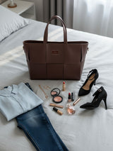Executive Brown Tote Bag