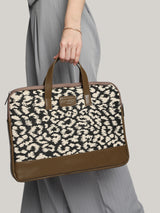 Bourbon Brown London Street Bag With Pouch