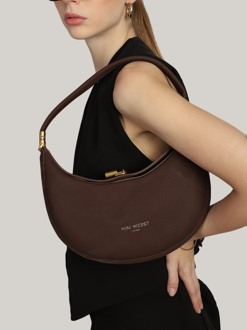 The Moon 4 Ways Brown London Handbag