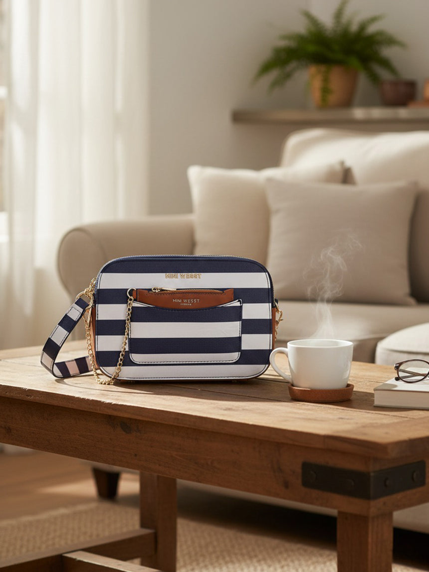 Uptown Luxe Printed London Crossbody