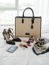 Times Square Luxury Printed London Tote