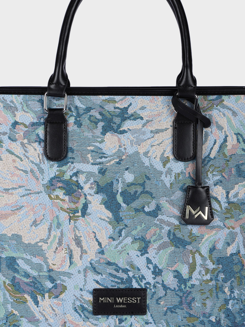 Times Square Luxury Printed London Tote