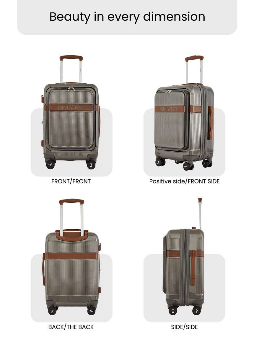 Melbourne Set of 3 luggage (Small + Medium + Large)