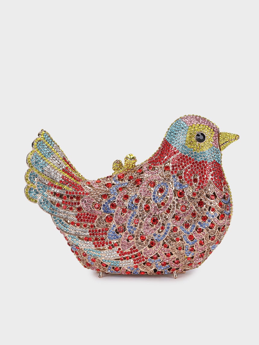 Birdie Multicolor Clutch