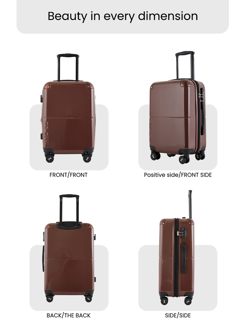 Decembers Set of 2 Luggage (Small + Large)