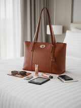 Ava Classic Tan Tote